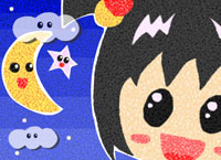FLASH★BOMBオープニングのイラスト
